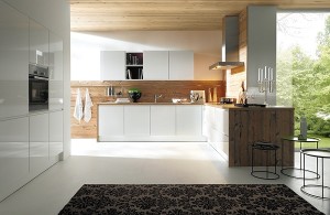 luxury fitted kitchens north west london, schuller handleless kitchen