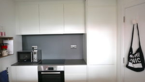 kitchen design and installation in bermondsey white units